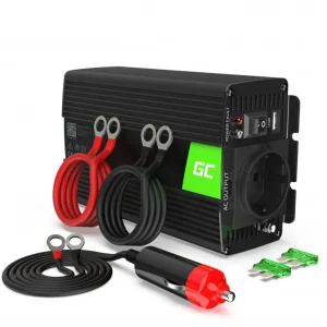 Green Cell Power Inverter 24V til 230V 300W/600W Modifisert sinusbølge v:7835713