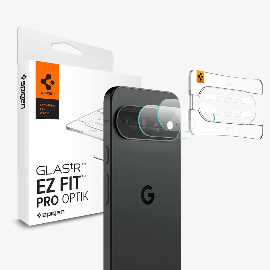 Spigen Glas.tR EZ Fit Optik Pro Linsebeskytter 2-paking til Google Pixel 11 v:9329758