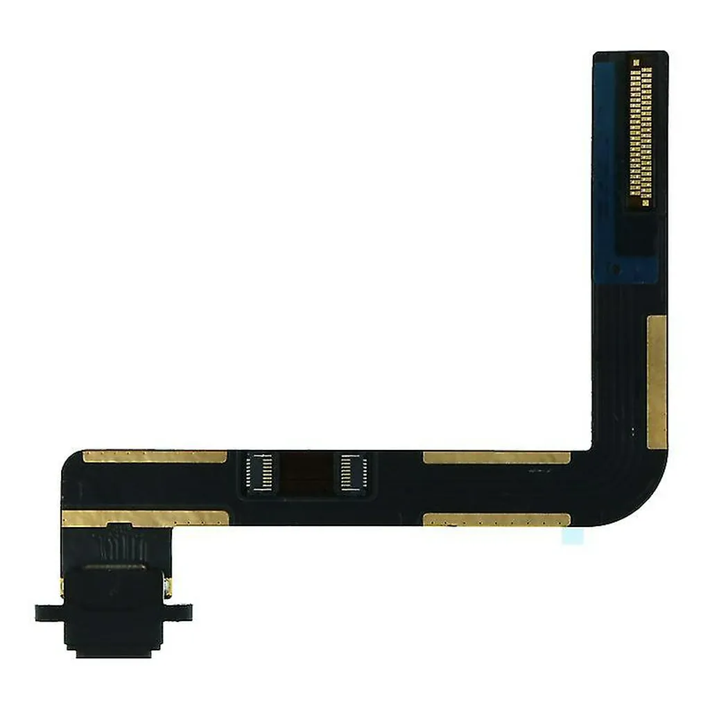 iPad 10,2" 2019/2020/2021 ladeport fleksibel kabel – svart v:9759641