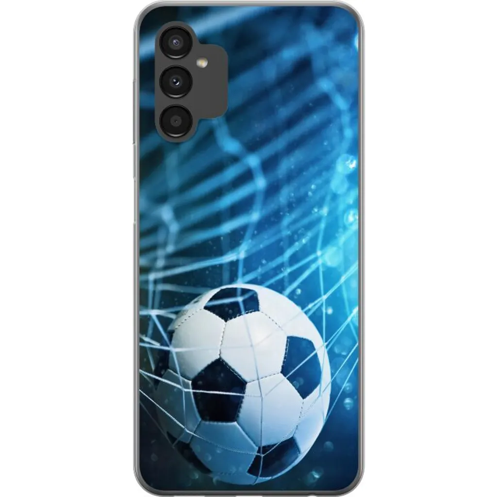 Samsung Galaxy A04s Gjennomsiktig Telefondeksel Fotboll v:7867646