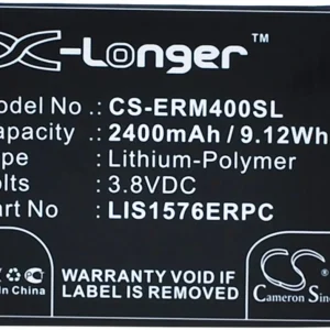 Batteri til LIS1576ERPC for Sony Ericsson, 3.8V, 2400 mAh v:3567604