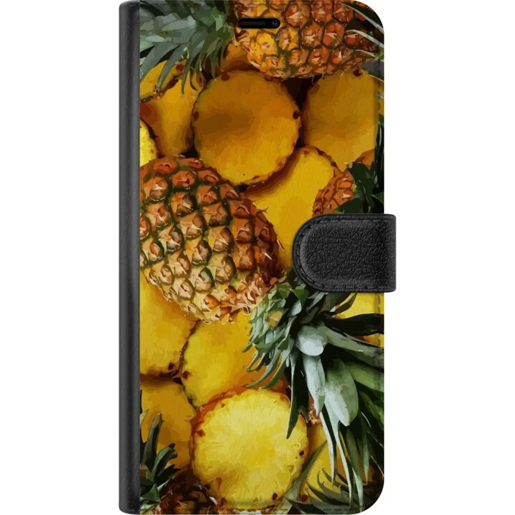 Google Pixel 9a Sort Lommebokdeksel Ananas v:4483180