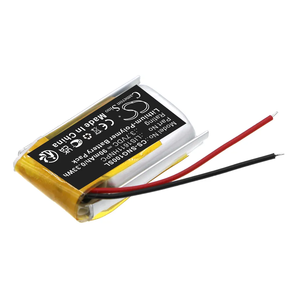 Batteri til Playstation PS3 3D Glasses, 3.7V, 90mAh v:9657211