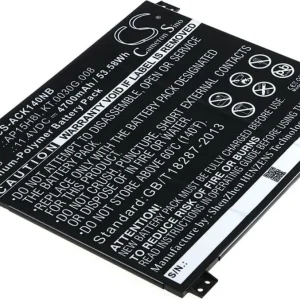 Batteri til Acer Aspire One Cloudbook AO1-431-C8KZ, 11.4V, 4700 mAh v:2953740 Batteri til Acer Aspire One Cloudbook AO1-431-C8KZ, 11.4V, 4700 mAh v:2953740