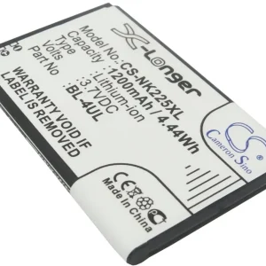 Batteri til BL-4UL for Nokia, 3.7V, 1200 mAh v:4400564