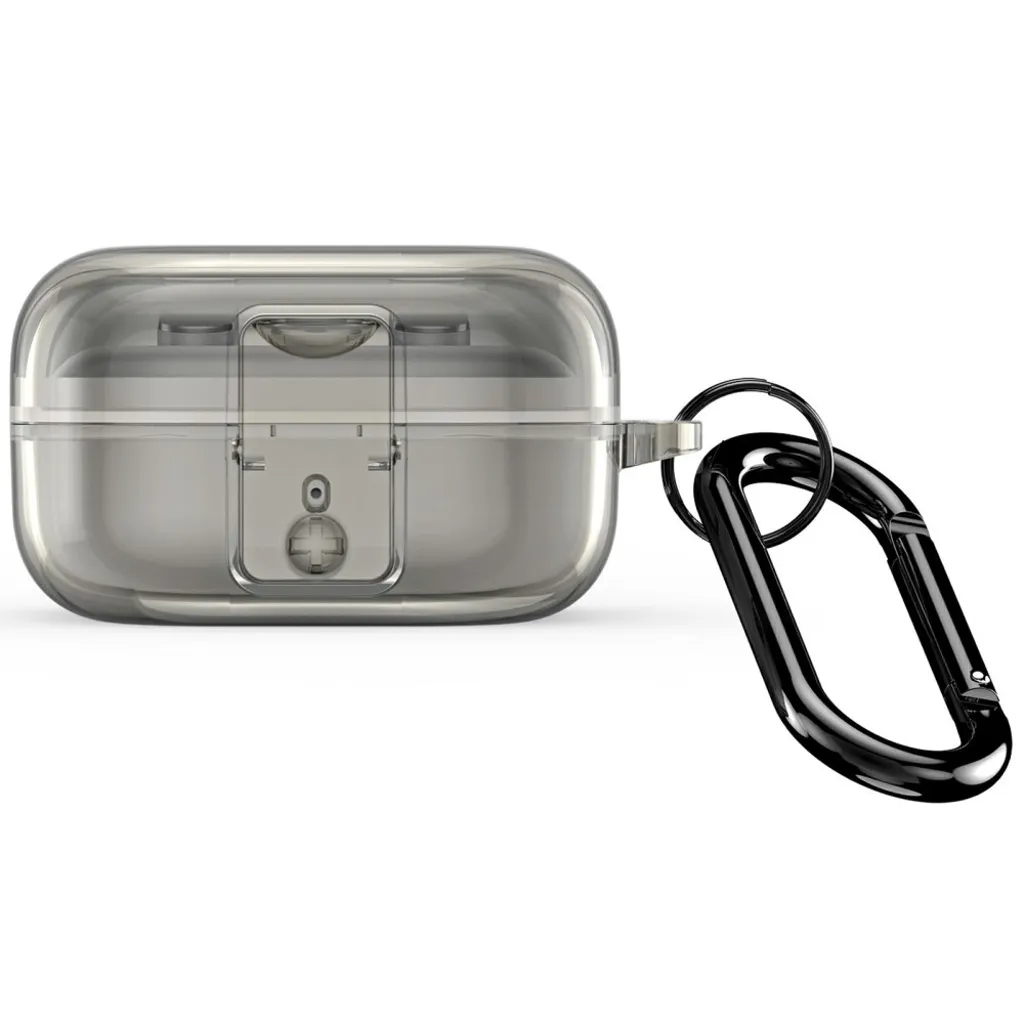 DUX DUCIS Samsung Galaxy Buds4/Buds4 Pro Deksel Karabinkrok – Gjennomsiktig svart v:1175124 DUX DUCIS Samsung Galaxy Buds4/Buds4 Pro Deksel Karabinkrok – Gjennomsiktig svart v:1175124
