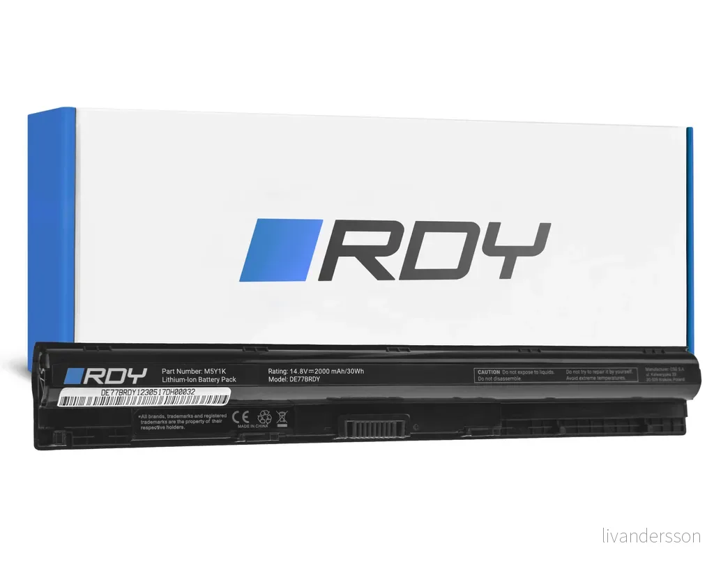 Batteri til Dell Inspiron P60G 2000mAh v:6695499