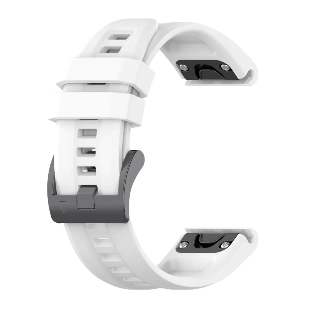 Garmin Fenix 5X Plus Klokkereim i silikon – Hvit v:6579032 Garmin Fenix 5X Plus Klokkereim i silikon – Hvit v:6579032