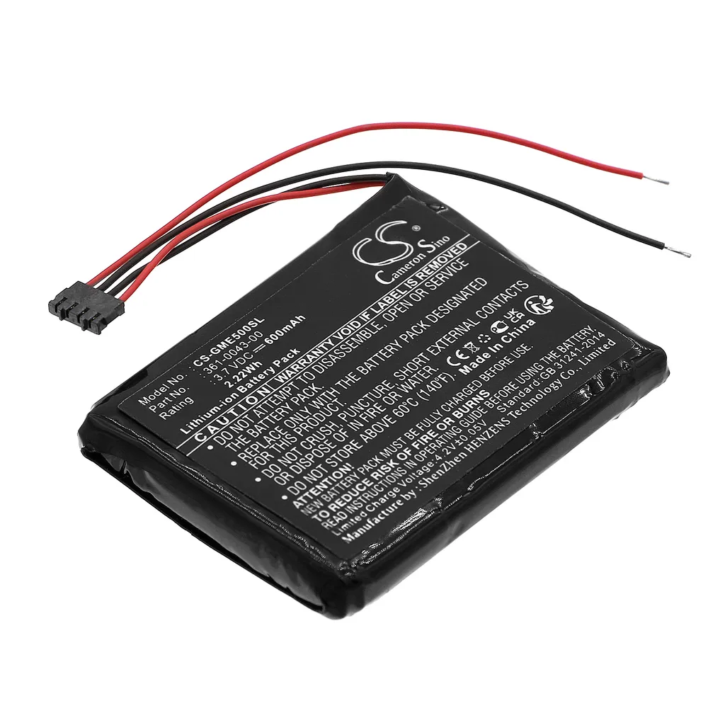 Batteri til Garmin 4RL58983, 3.7V, 600 mAh v:1697391 Batteri til Garmin 4RL58983, 3.7V, 600 mAh v:1697391