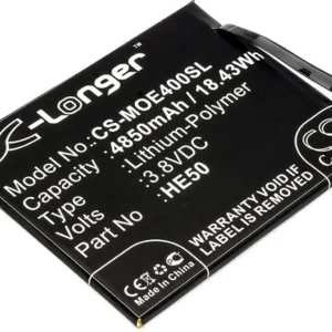 Batteri til Motorola XT1924-6, 3.8V, 4850 mAh v:1286128 Batteri til Motorola XT1924-6, 3.8V, 4850 mAh v:1286128