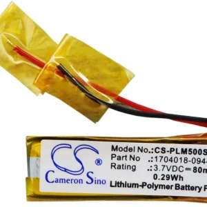 Batteri til Plantronics Voyager 5200, 3.7V, 80 mAh v:1452899 Batteri til Plantronics Voyager 5200, 3.7V, 80 mAh v:1452899