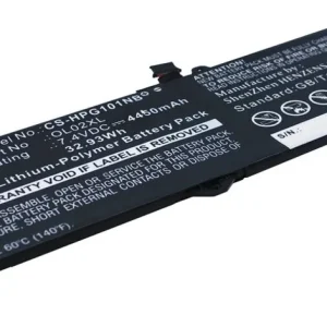 Batteri til Hp L4H91AW, 7.4V, 4450 mAh v:9862711