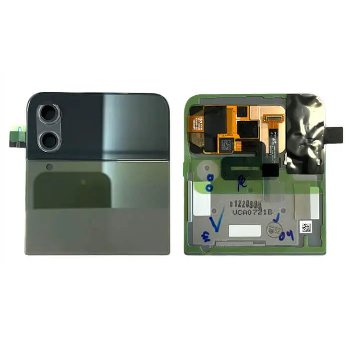 Samsung Galaxy Z Flip 4 + LCD bakside – Khaki v:8747371 Samsung Galaxy Z Flip 4 + LCD bakside – Khaki v:8747371