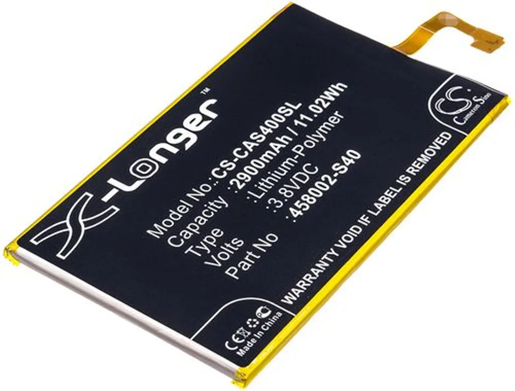 Batteri til 458002-S40 for CAT, 3.8V, 2900 mAh v:8086510