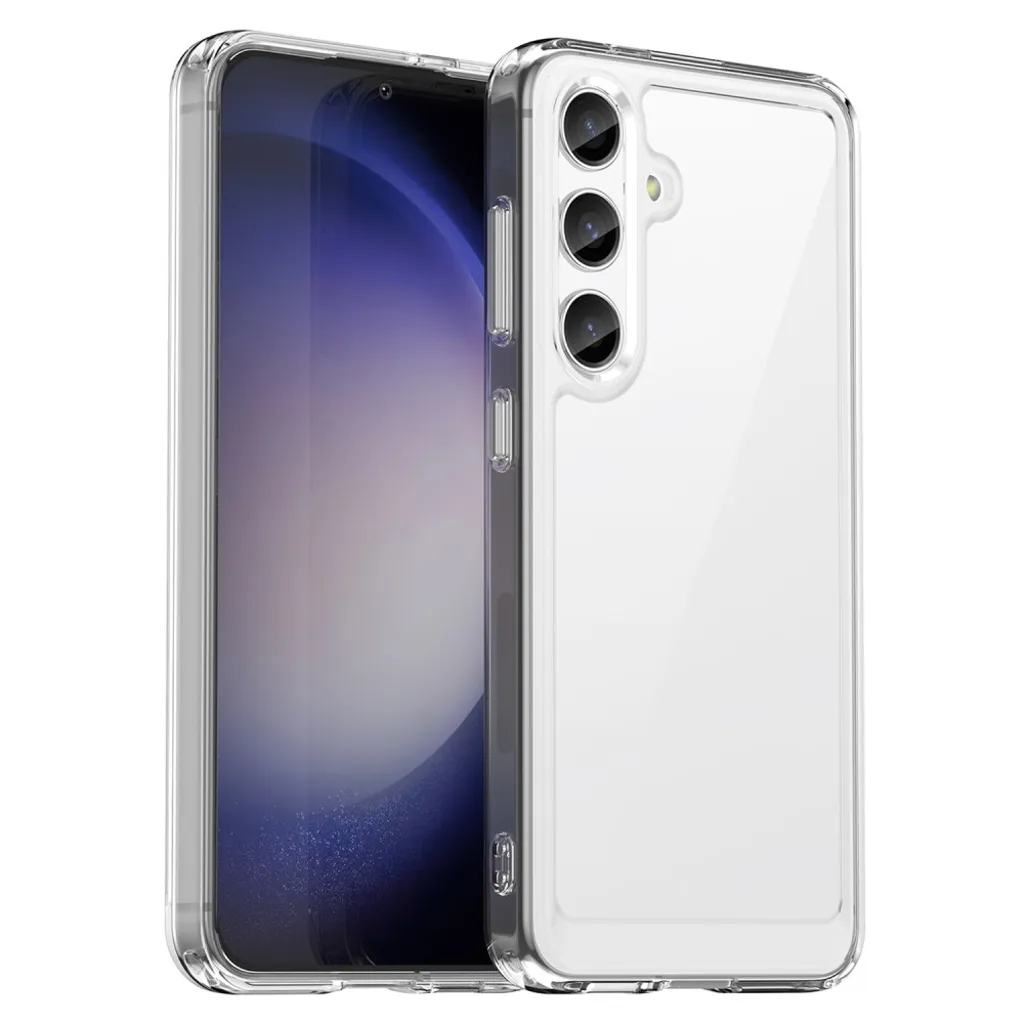 Samsung Galaxy S24 Plus-deksel med ekstra rammebeskyttelse – Gjennomsiktig v:3565111