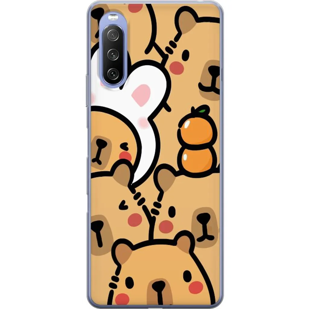 Sony Xperia 10 III Gjennomsiktig Telefondeksel Kapivara v:3062743 Sony Xperia 10 III Gjennomsiktig Telefondeksel Kapivara v:3062743