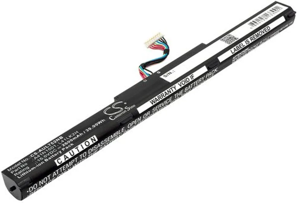 Batteri til Asus ROG GL752VL-T4038T, 15.0V, 2600 mAh v:5764558