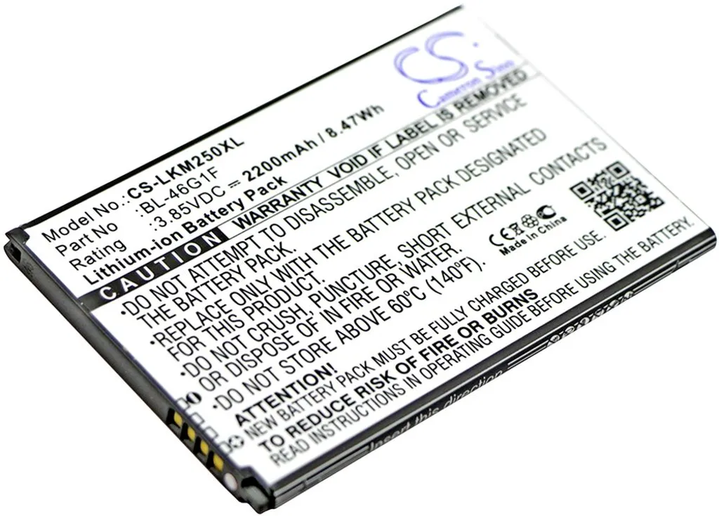 Batteri til LG K20 Plus 2017 LTE-A, 3.85V, 2200 mAh v:2882313