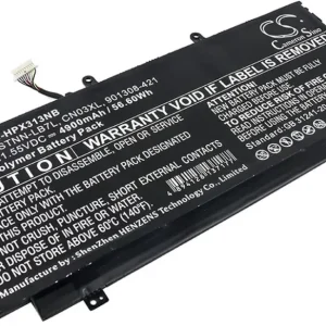 Batteri til CN03057XL for HP, 11,55V, 4900mAh v:1048993 Batteri til CN03057XL for HP, 11,55V, 4900mAh v:1048993