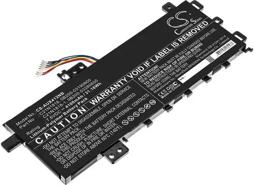Batteri til Asus VivoBook 15 F512FA-BR751TS, 7,6V, 4100mAh v:8989173