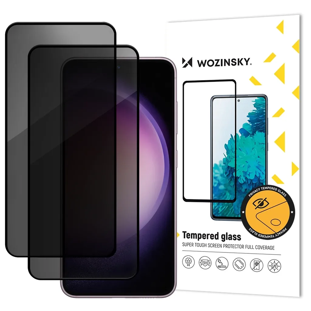 Wozinsky Samsung Galaxy S26 Ultra Skjermbeskytter Privacy 2-pakking v:4942214
