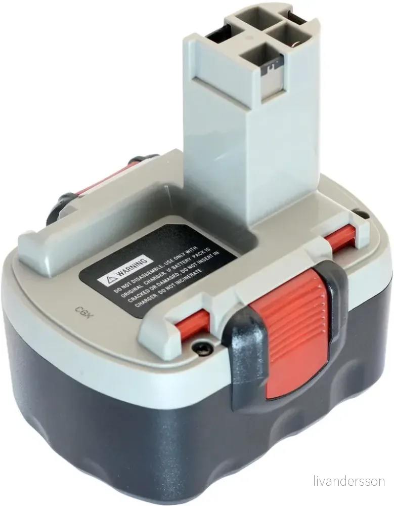 Batteri til Bosch 1644B-24, 14.4V, 3000 mAh v:6038099