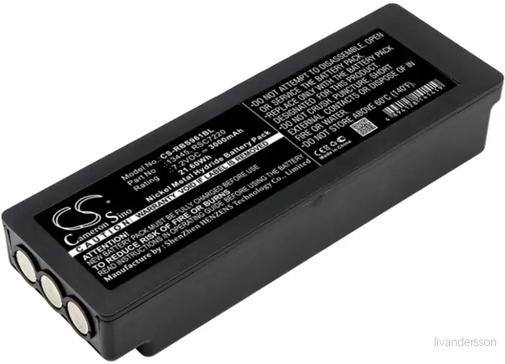 Batteri til Palfinger 590, 7,2V, 3000mAh v:8494531