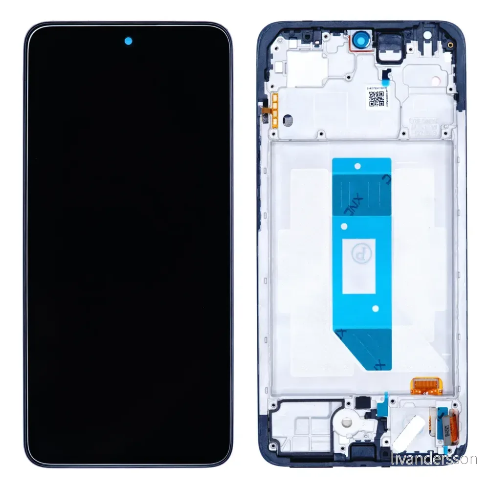 Xiaomi Redmi Note 14 LCD-skjerm EU-versjon – svart v:4415846