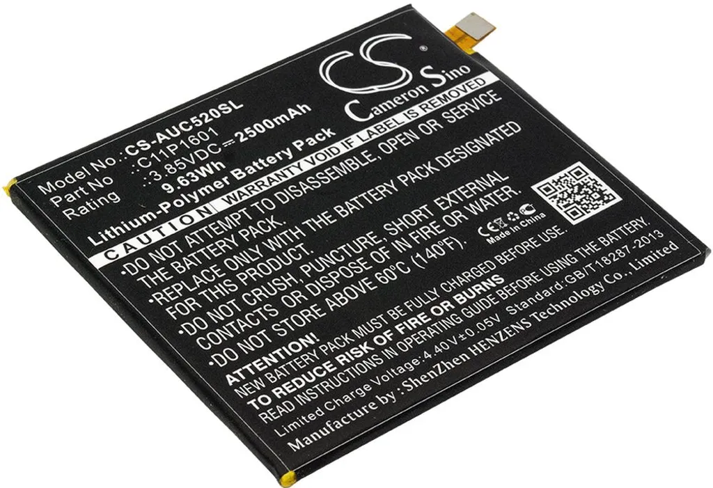 Batteri til Asus ZenFone 3 5.2, 3.85V, 2500 mAh v:8369811