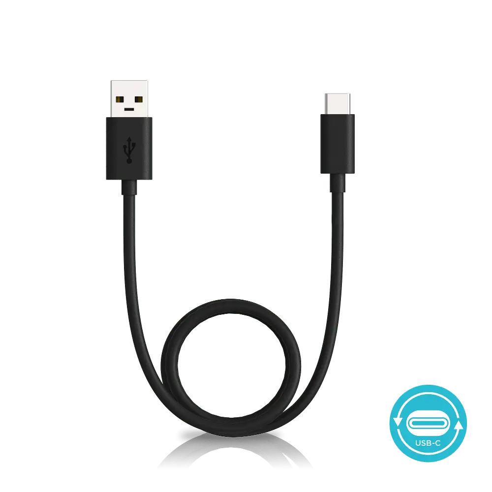 Motorola USB-A til USB-C-kabel 1 m – svart v:7952983