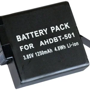 Batteri til Gopro CHDHX-701, 3,85V, 1250mAh v:4396330 Batteri til Gopro CHDHX-701, 3,85V, 1250mAh v:4396330