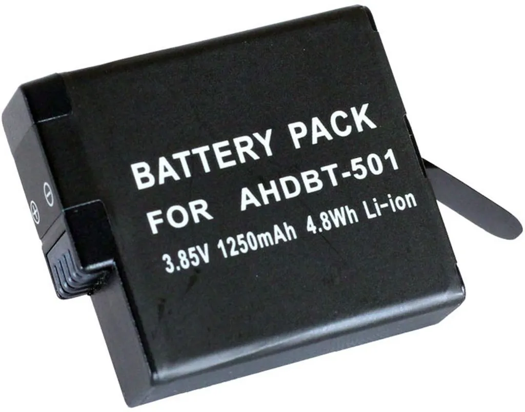 Batteri til Gopro CHDHX-701, 3,85V, 1250mAh v:4396330