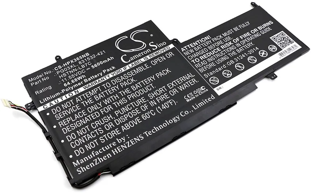 Batteri til Hp Spectre X360 15-AP001NF, 11.55V, 5600 mAh v:6691481