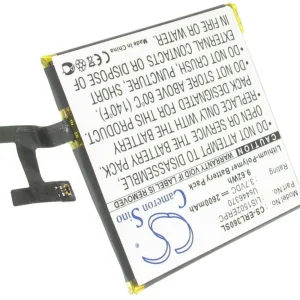 Batteri til Sony Ericsson C6616, 3.7V, 2600 mAh v:2262049 Batteri til Sony Ericsson C6616, 3.7V, 2600 mAh v:2262049