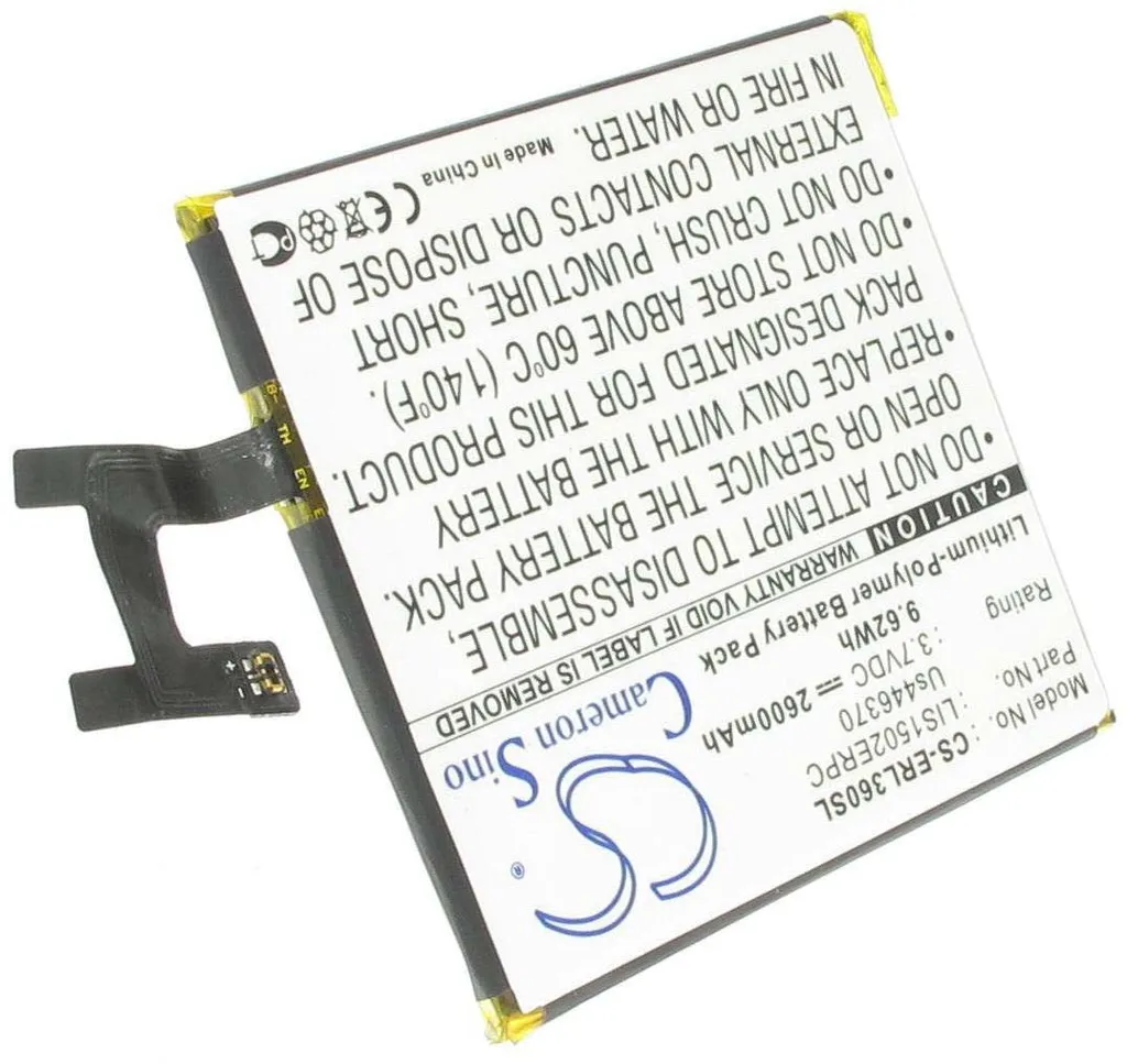 Batteri til Sony Ericsson C6616, 3.7V, 2600 mAh v:2262049