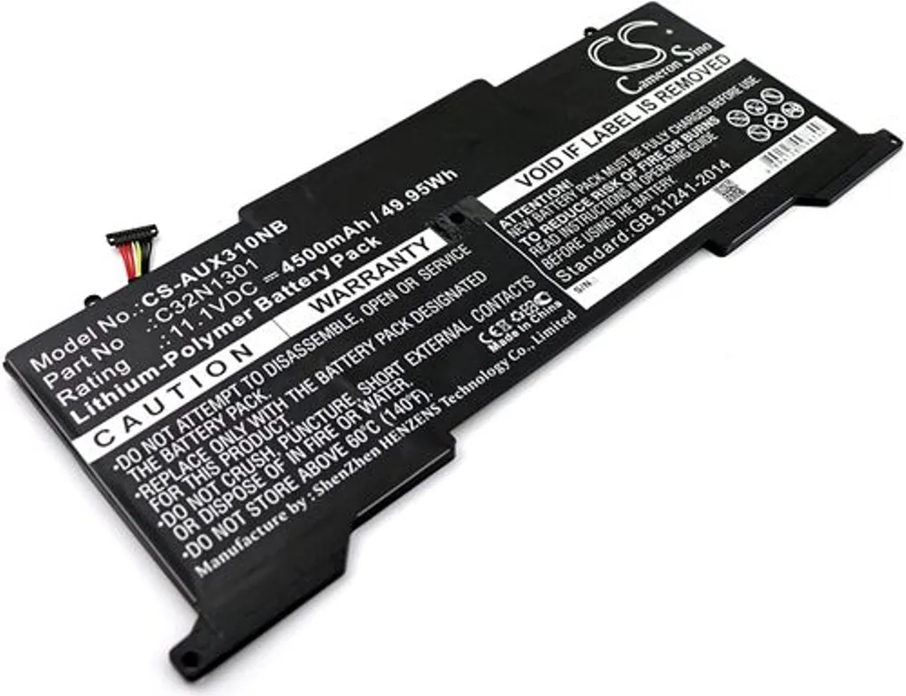 Batteri til Asus UX31LA, 11.1V, 4500 mAh v:3857565