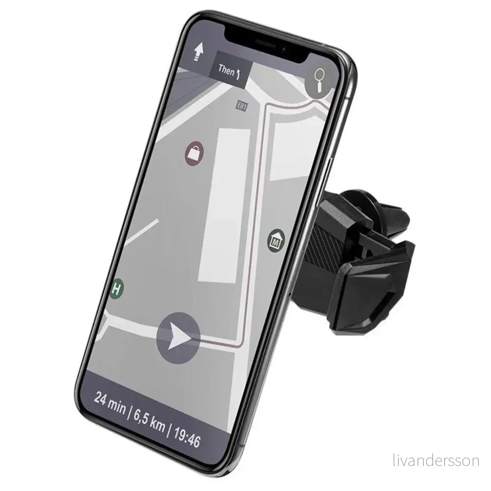 Spigen Click.R Bilfeste for ventil – Sort v:1303378