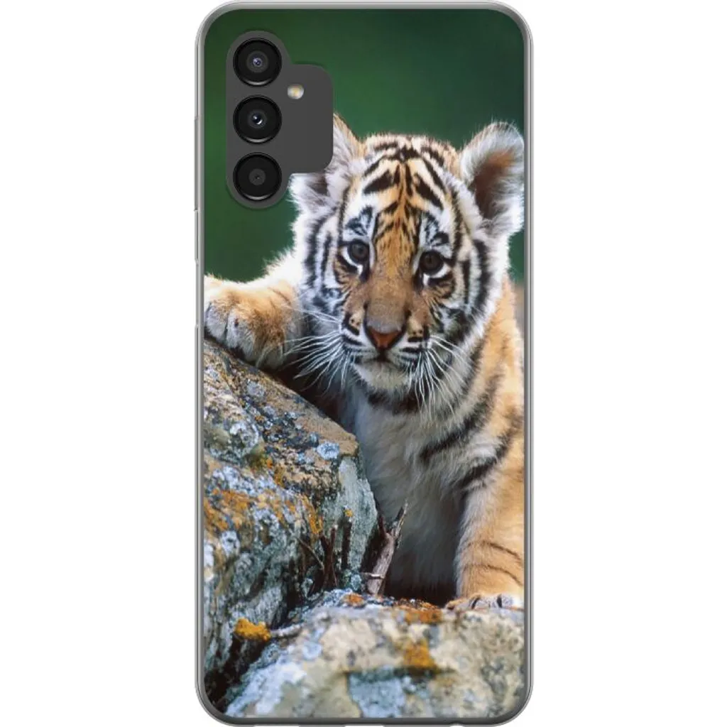 Samsung Galaxy A04s Gjennomsiktig Telefondeksel Tiger v:3974465