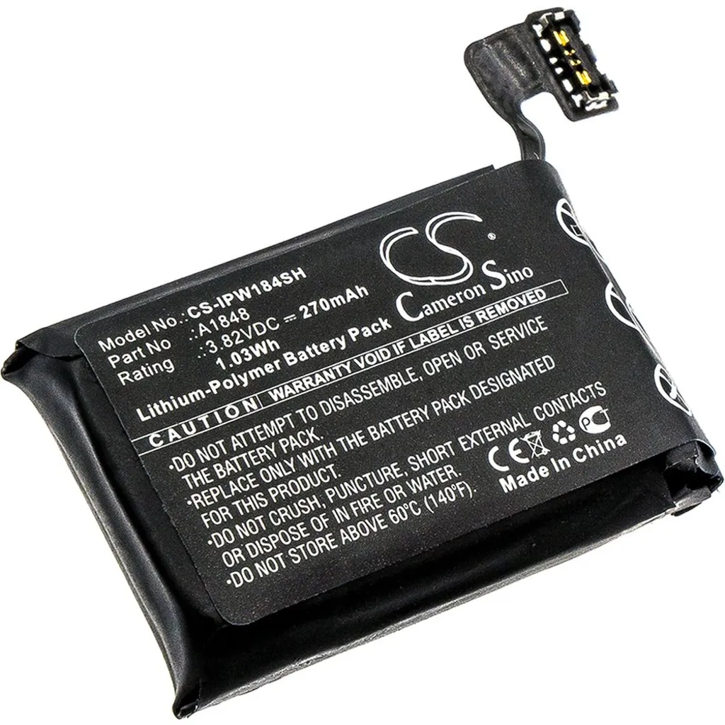 Batteri til Apple MRQE2LL/A, 3.82V, 270 mAh v:9802671