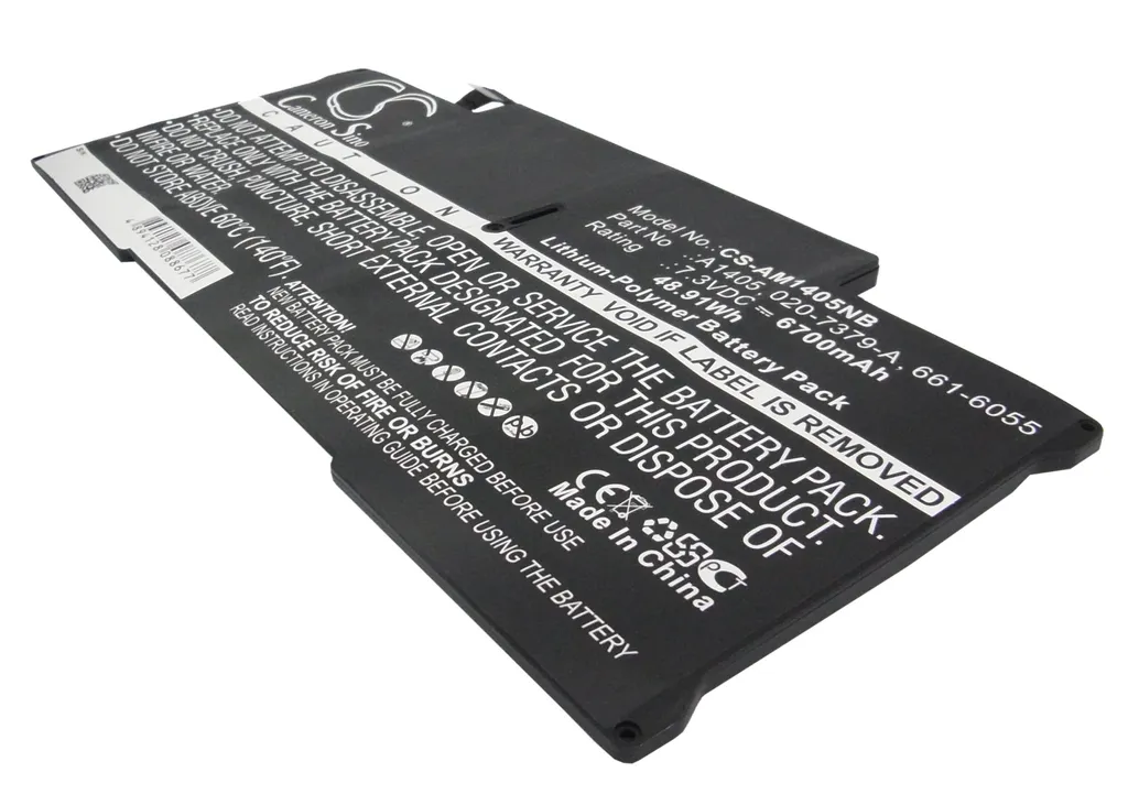 Batteri til Apple MacBook Air 13 MC503, 7.3V, 6700 mAh v:1934617
