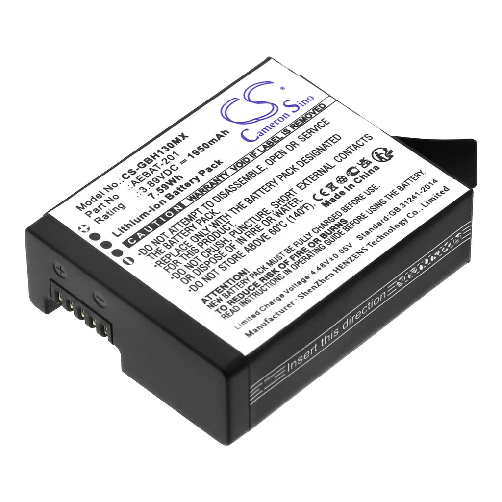 Batteri til GoPro Hero 13 etc v:8656163 Batteri til GoPro Hero 13 etc v:8656163