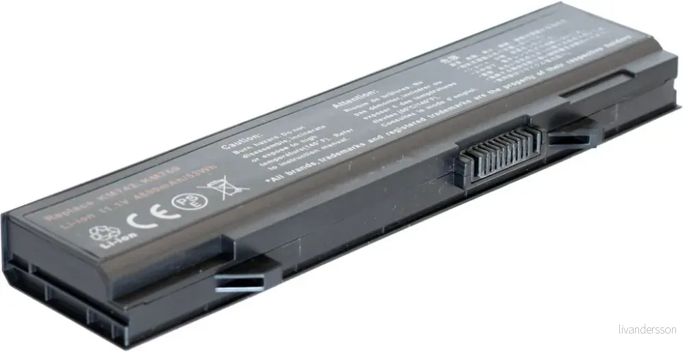 Batteri til PW640 for Dell, 11.1V, 4400 mAh v:1914480