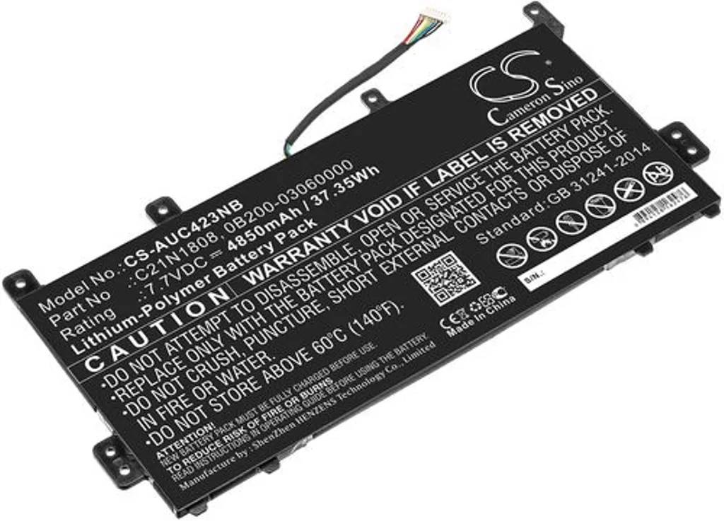 Batteri til Asus C523NA-A20045, 7.7V, 4850 mAh v:4331390