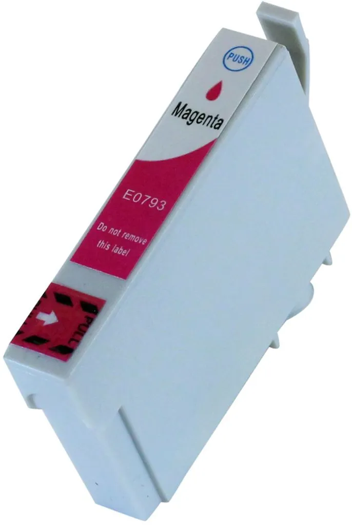 Kompatibel med Epson T079 Series blekkpatron, 14ml, magenta v:6602533