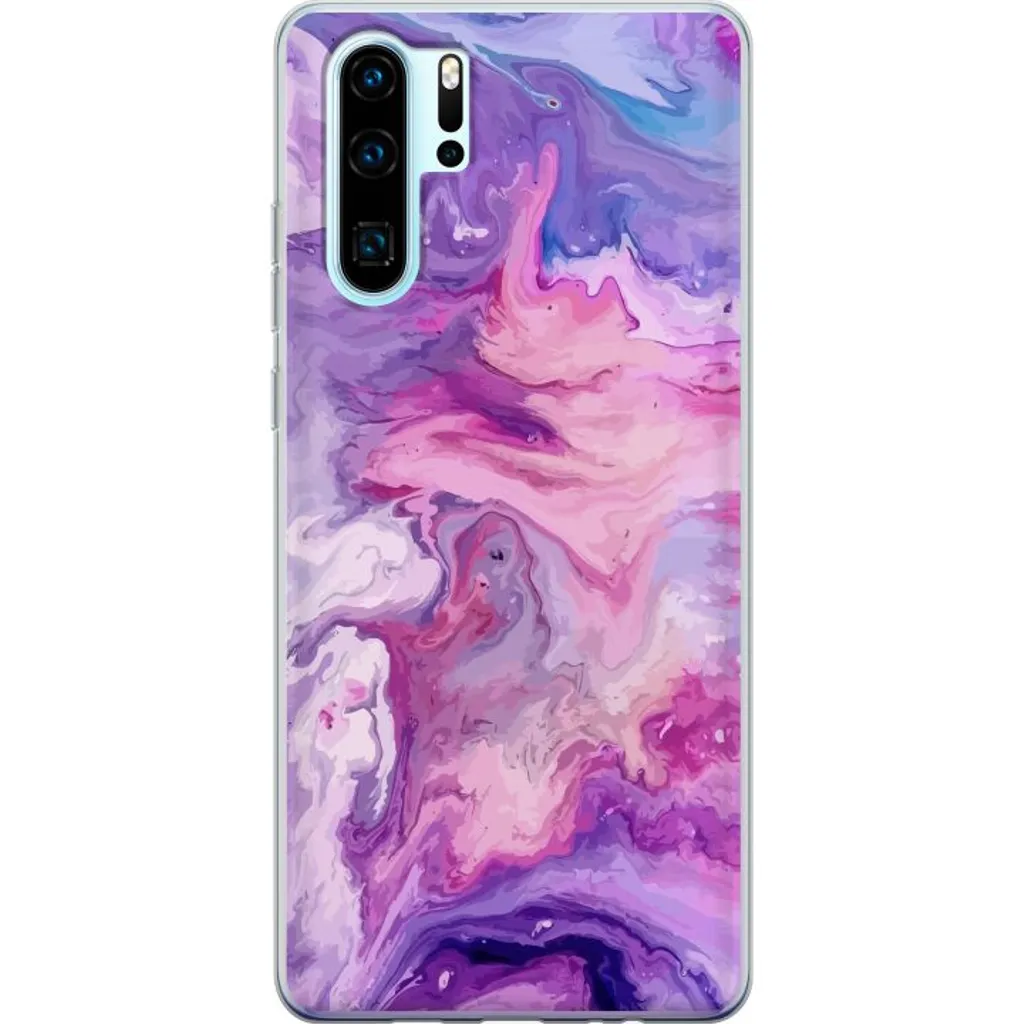 Huawei P30 Pro Gjennomsiktig Telefondeksel Marmor v:7803449