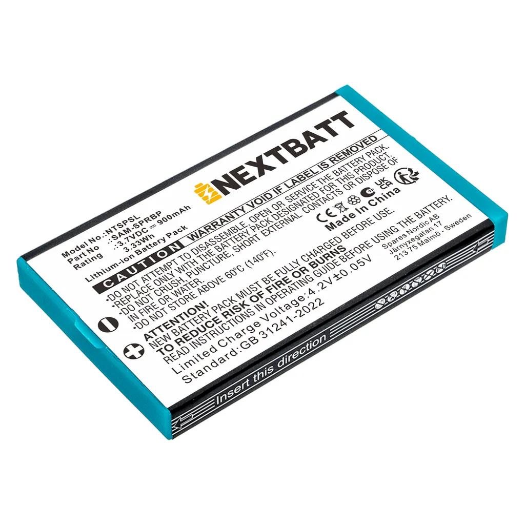 Batteri til Nintendo GBA SP, 3.7V, 900 mAh v:4658559