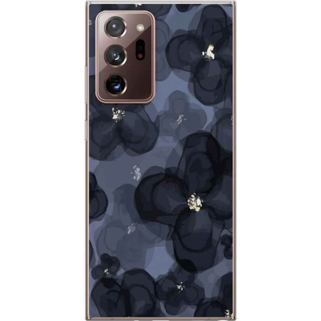 Samsung Galaxy Note20 Ultra Gjennomsiktig Telefondeksel Blomsteräng v:3013156