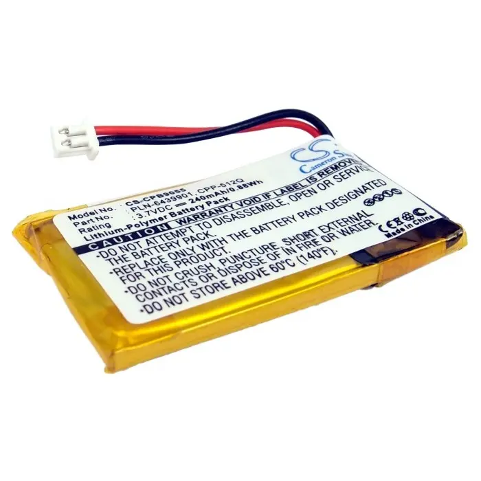 Batteri til ED-PLN-6439901 for , 3,6 (3,7)V, 240mAh v:1726561