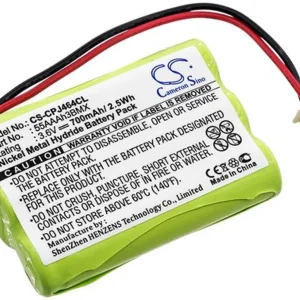 Batteri til 35AAAK3BMX for Aastra, 3.6V, 700 mAh v:3383681 Batteri til 35AAAK3BMX for Aastra, 3.6V, 700 mAh v:3383681