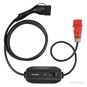 DELTACO E-Charge ladekabel 3-fase CEE 16A til Type-2, 6m v:1873047